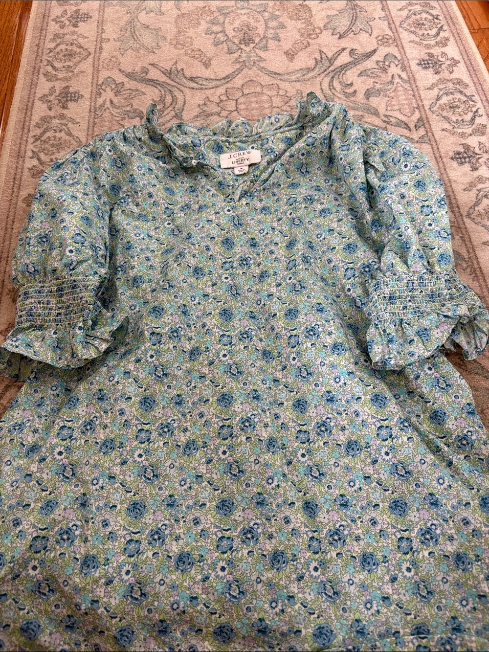 J Crew Liberty Floral Shirt - Picture 2 of 5